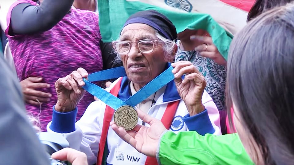 This Indian athlete is over 100 years old. Yet she is still winning running gold medals.