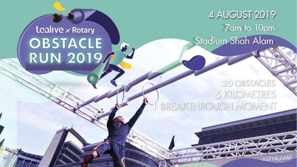Tealive x Rotary Obstacle Run 2019