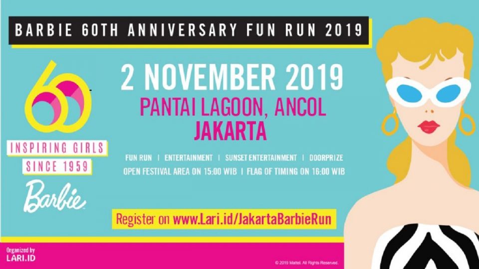 Barbie 60th Anniversary Fun Run 2019