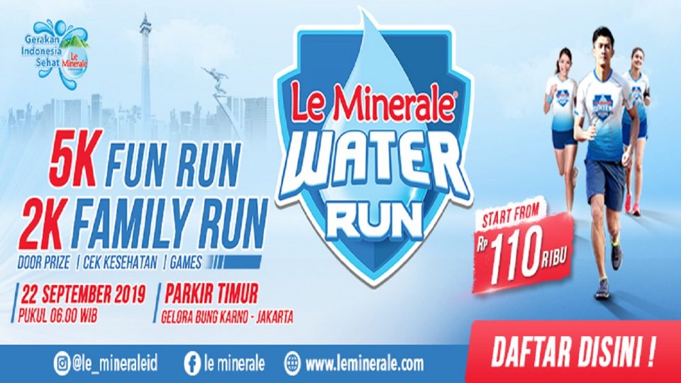 Le Minerale Water Run 2019 Jakarta