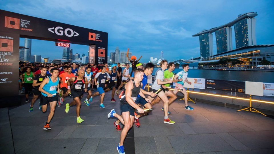 Bloomberg Square Mile Relay Singapore 2019