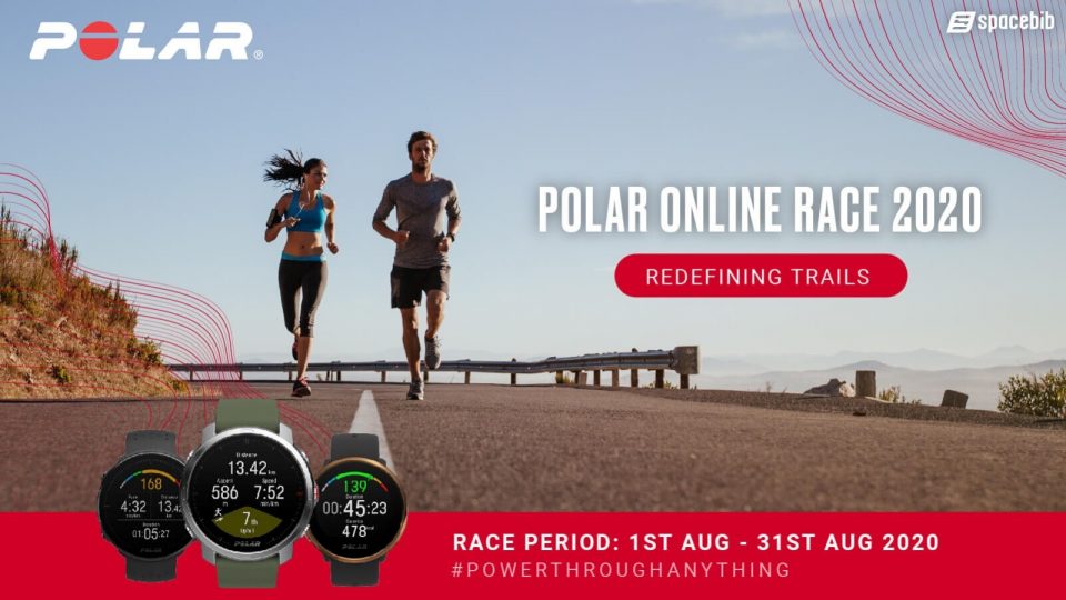 Will you redefine the trails at the First Polar Online Race 2020?