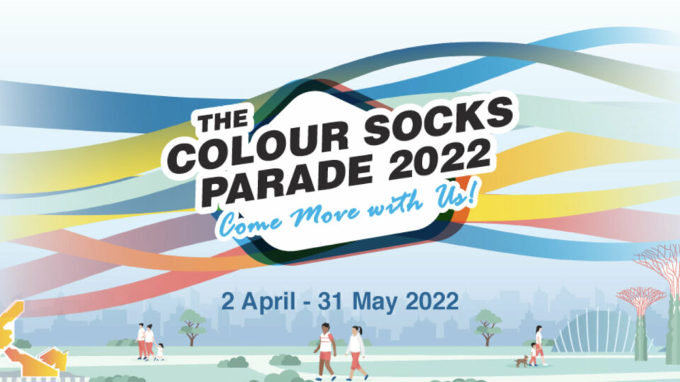 MINDS commemorates its 60th anniversary with a color socks parade