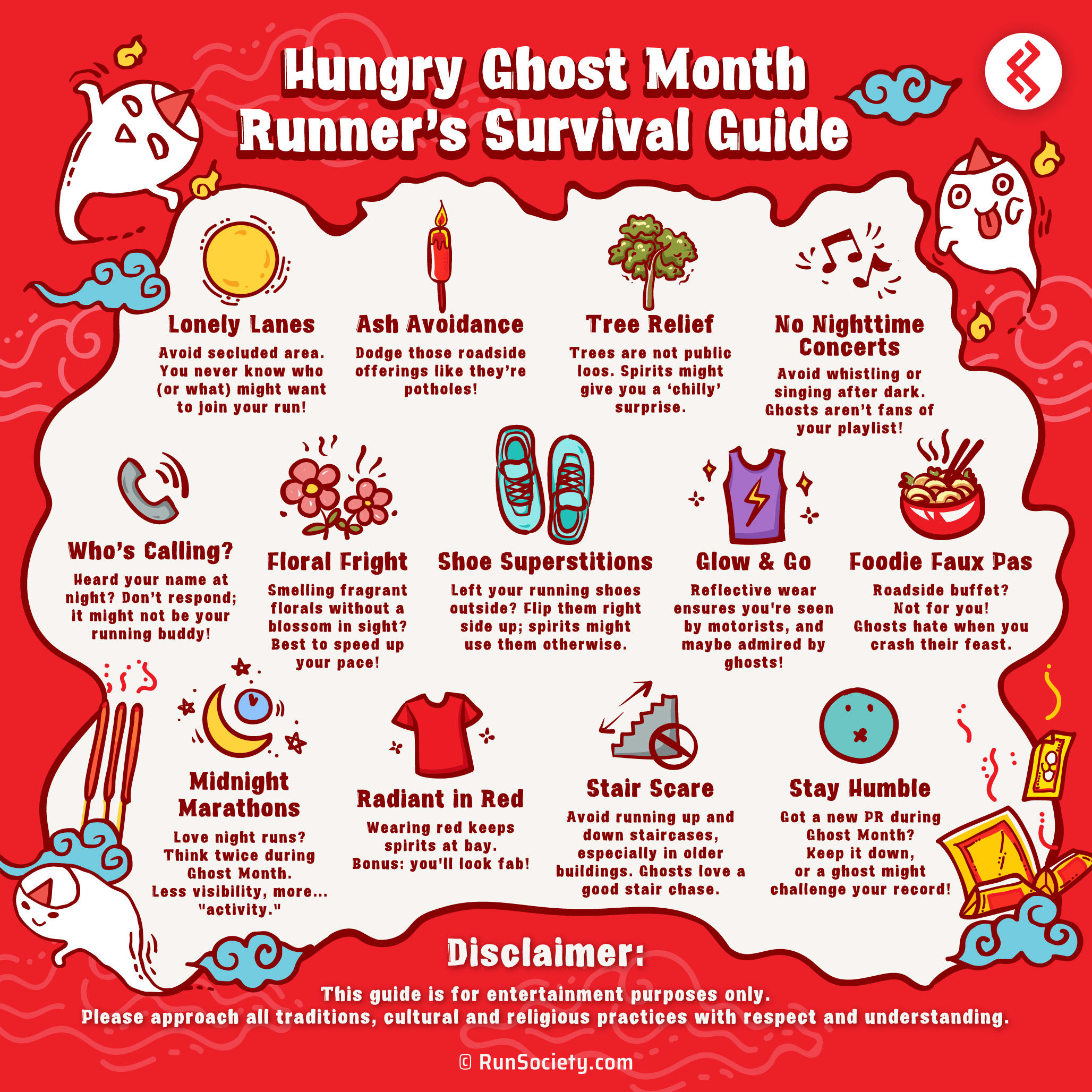 Dos and Don'ts of Running During Ghost Month