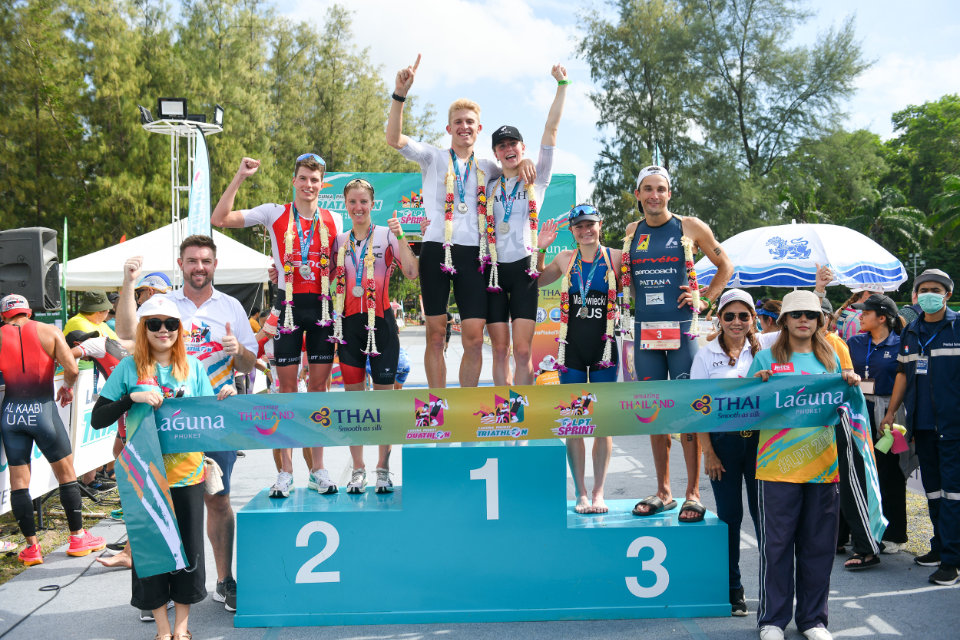 Laguna Phuket Triathlon 2023: Epic Victory for British Duo