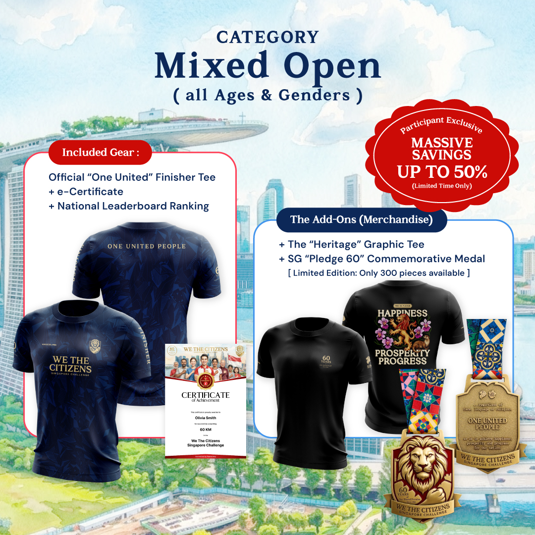 We The Citizens Singapore Challenge: The Virtual Pilgrimage to Honour 60 Years of Our Home