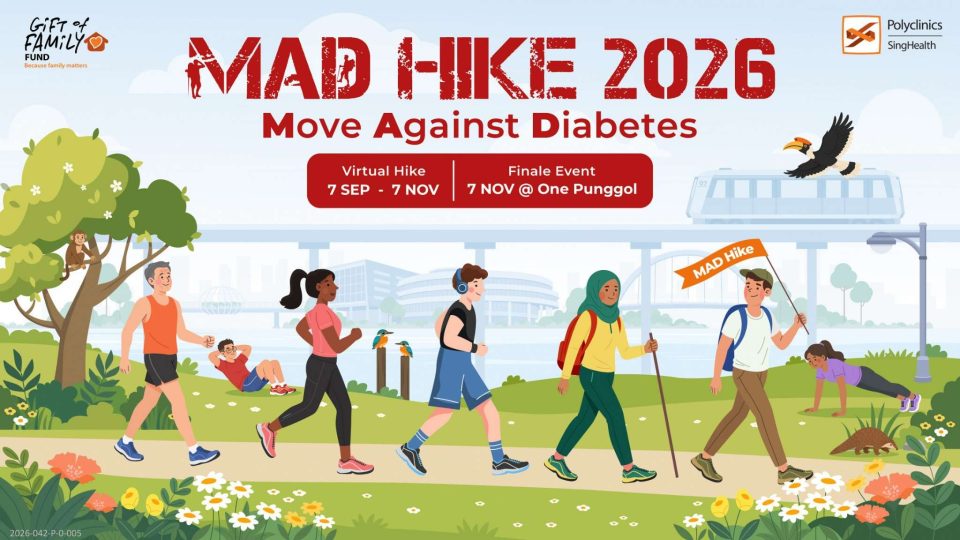 MAD Hike 2026 MAD Hike 2026 (Move Against Diabetes) official key visual